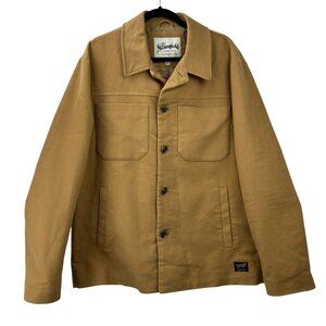 The Stronghold Jacket Mens XL Brown Chore Overshirt Utility Worker Barn